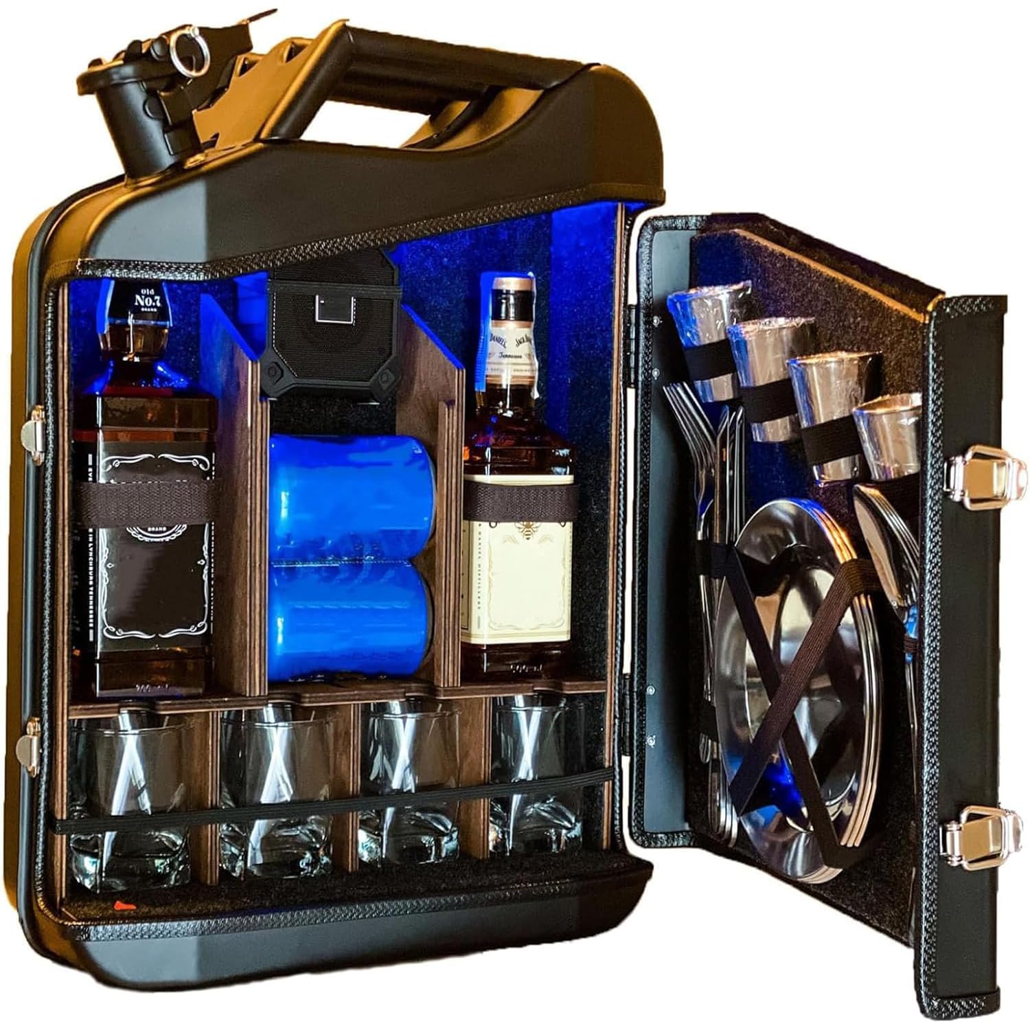 Home Bar And Cabinet - Mini Bar Cabinet, 20L Wooden Whiskey