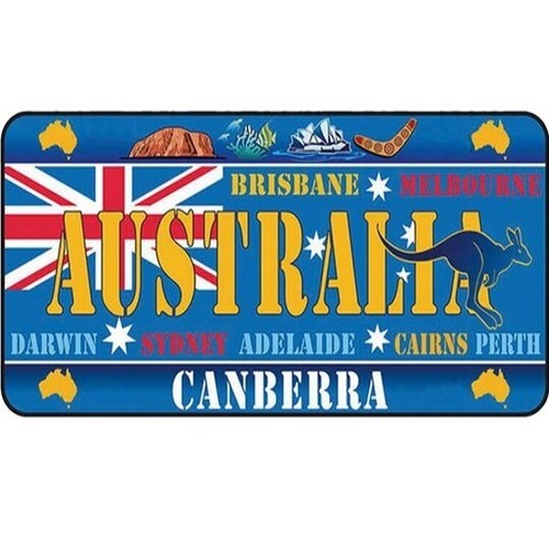 Home Bar Sydney - Australia Canberra Sydney Licence Plate Kitchen