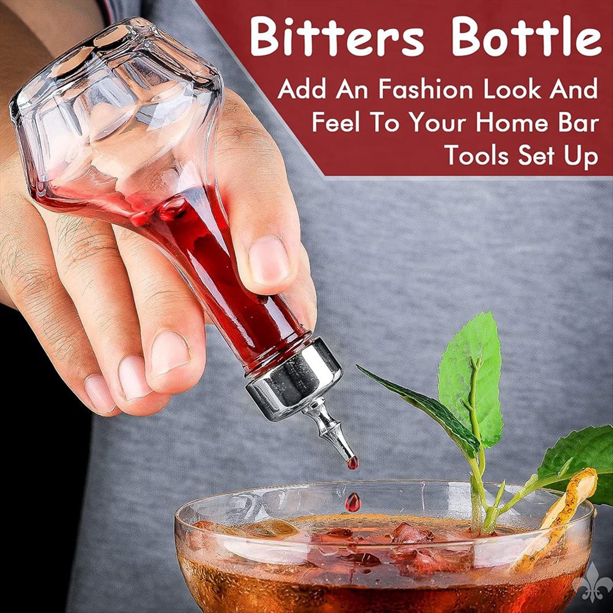A75K 6 PCS Bitters Bottle Set  - огляд і ціна Bitters Bottle Set