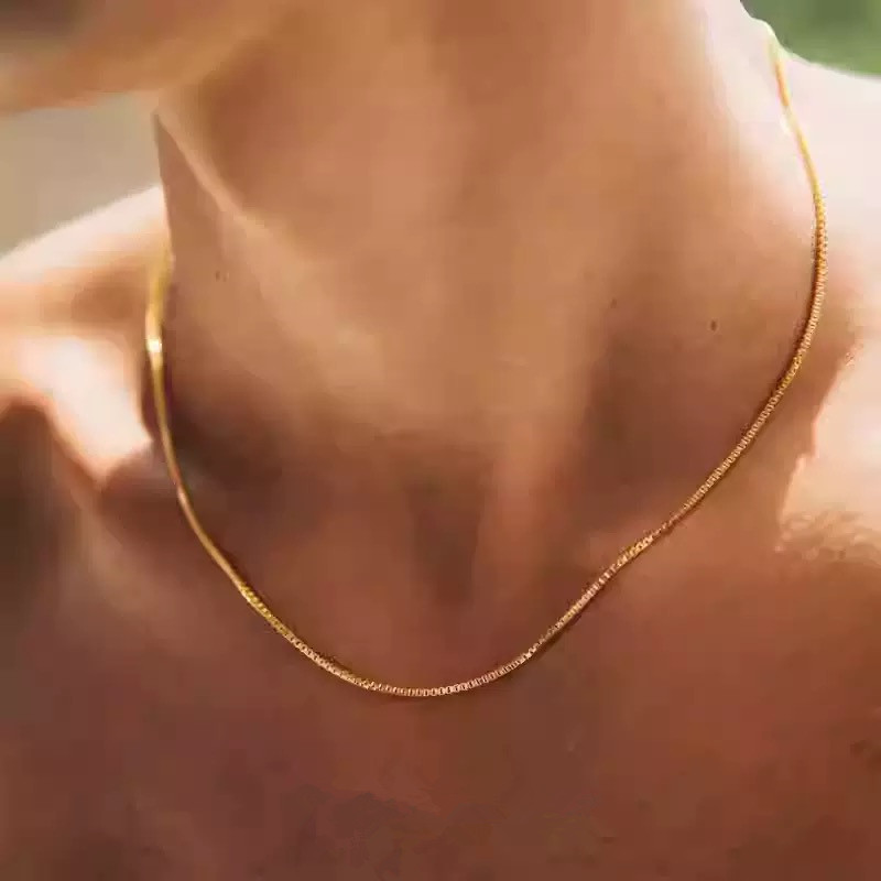 925 Sterling Silver Necklace G - огляд і ціна Bar Cart Gold