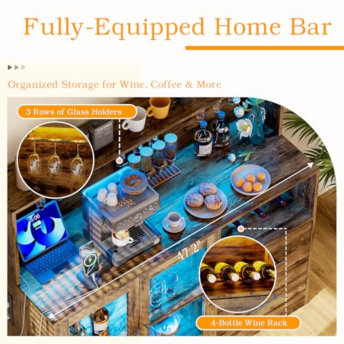Home Bar Cabinet with Adjustab - огляд і ціна Home Bar And Cabinet