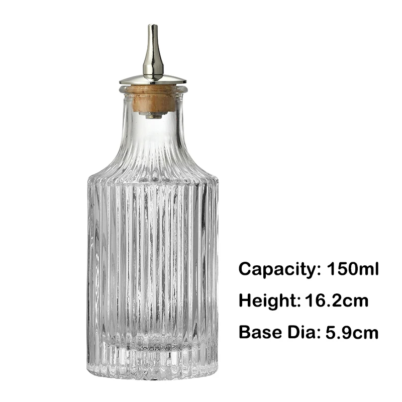 Vintage Cocktail Bitters Bottl - огляд і ціна Bitters Bottle Set