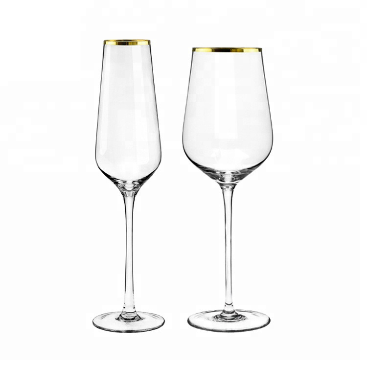 Gold Rimmed Highball Glass Red - огляд і ціна Highball Glass Set