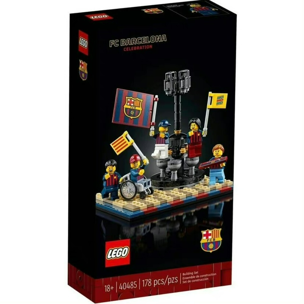 LEGO 40485 FC Barcelona Celebr - огляд і ціна Home Barcelona