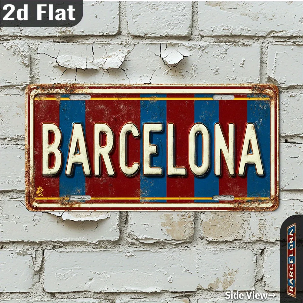 2D Flat, 1pc Retro Barcelona W - огляд і ціна Home Barcelona