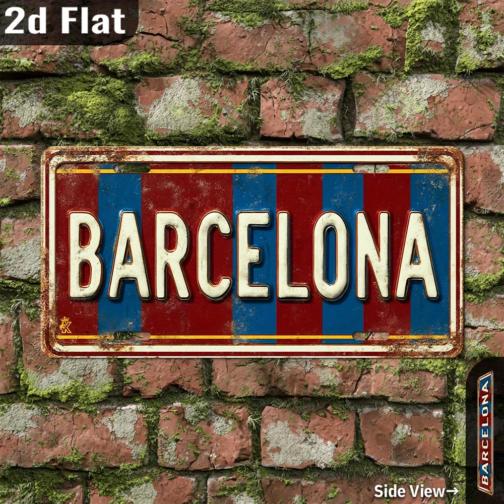 2D Flat, 1pc Retro Barcelona W - огляд і ціна Home Barcelona
