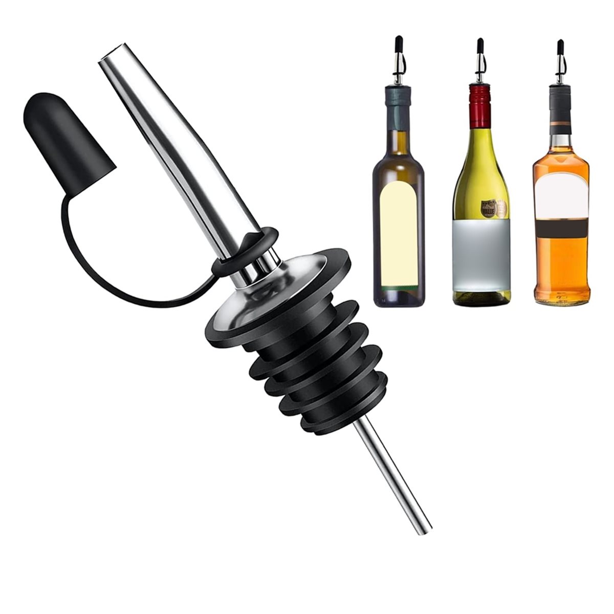Home Tool 24 Pack Stainless St - огляд і ціна Speed Pourer Cap