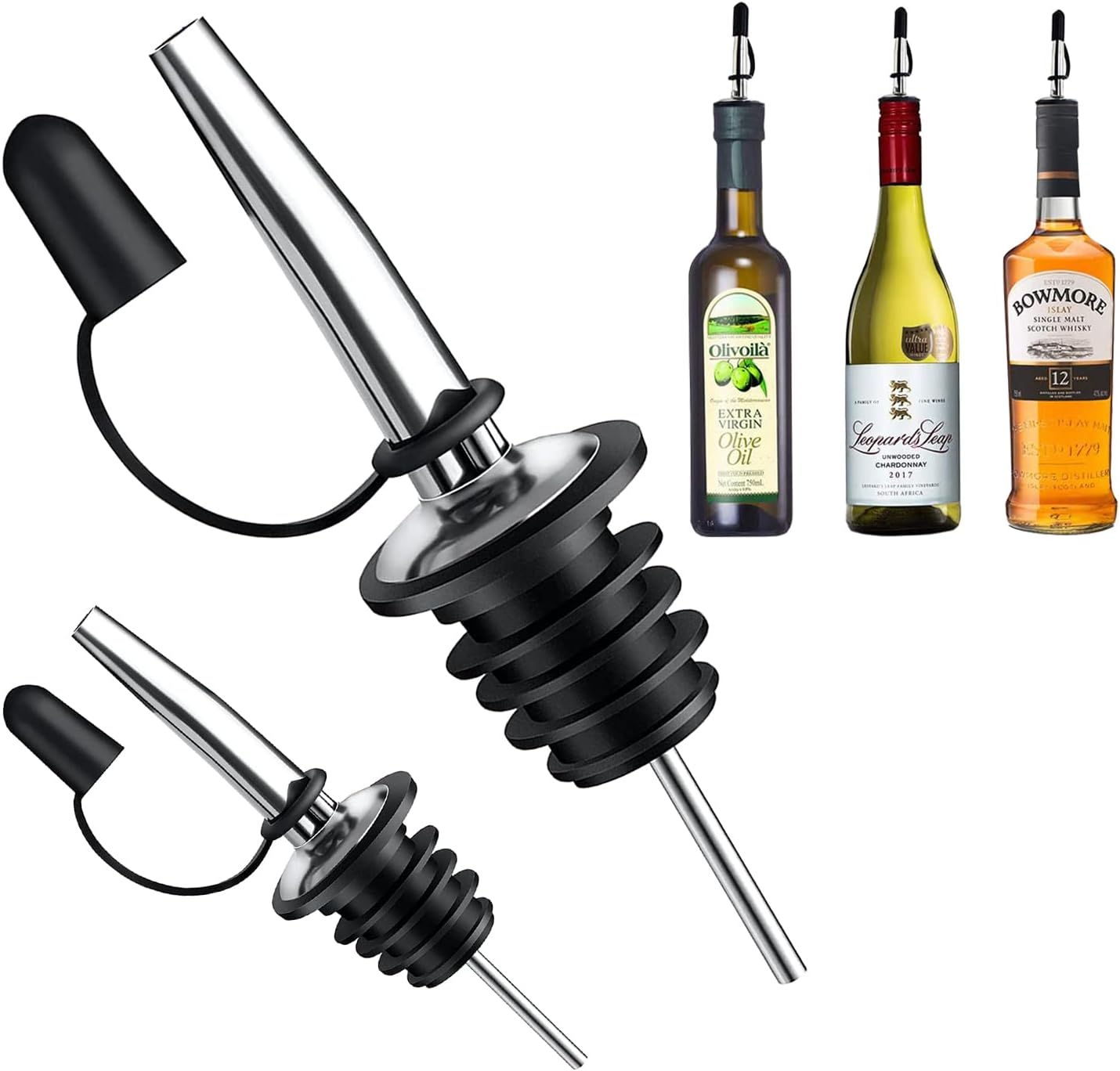 12 Pack Liquor Pour Spout With - огляд і ціна Speed Pourer Cap
