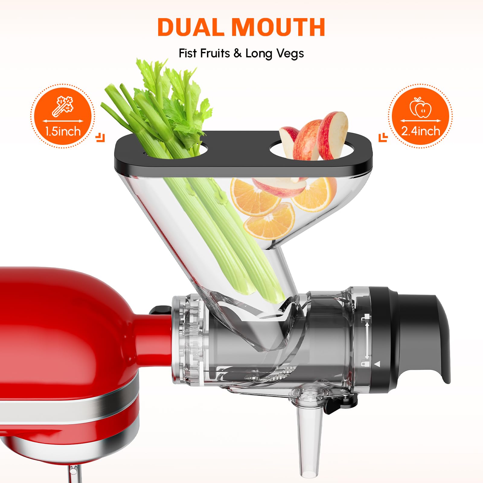 Masticating Juicer Attachment  - огляд і ціна Citrus Juicer Bar