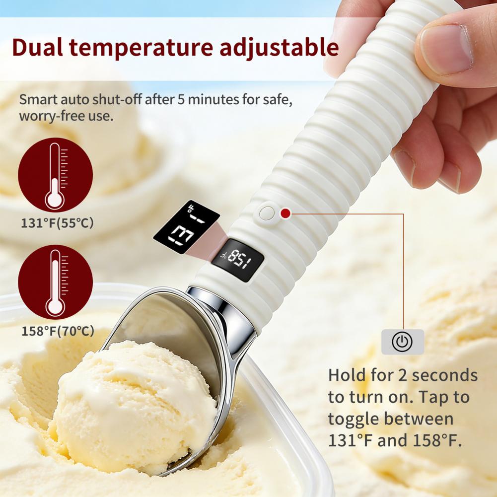 Electric Heated Ice Cream Scoo - огляд і ціна Ice Pick Pick